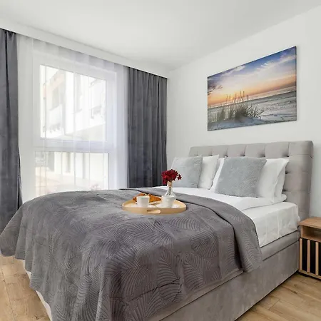 Enklawa - Z Tarasem Blisko Plazy I Jeziora By Renters Apartmán