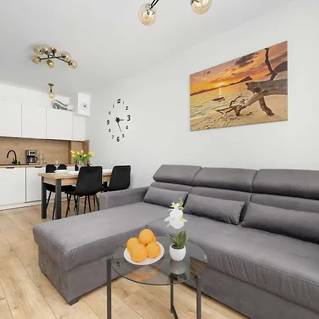 Enklawa - Z Tarasem Blisko Plazy I Jeziora By Renters Apartmán *