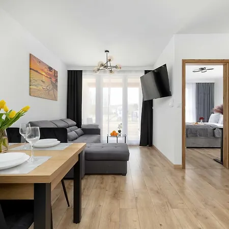Apartmán Enklawa - Z Tarasem Blisko Plazy I Jeziora By Renters *