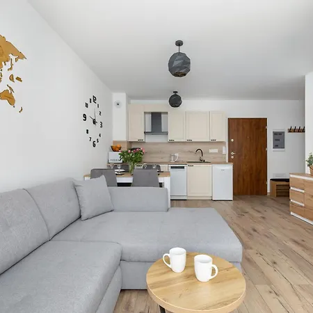 Apartmán Enklawa - Z Tarasem Blisko Plazy I Jeziora By Renters *