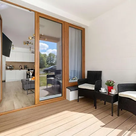 Apartmán Enklawa - Z Tarasem Blisko Plazy I Jeziora By Renters *